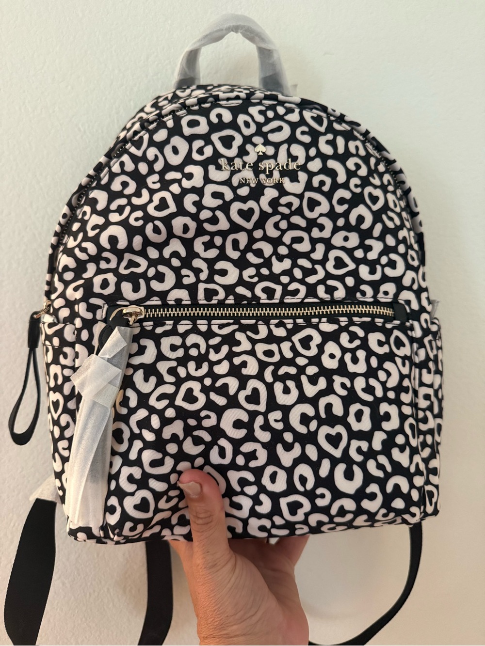 Kate spade Black & White Mini Backpack - Picture 1 of 1